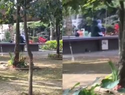 Viral, Aksi Sejoli Diduga Lakukan Hal Tak Senonoh di Taman Kota, Warganet Desak Bawa ke KUA