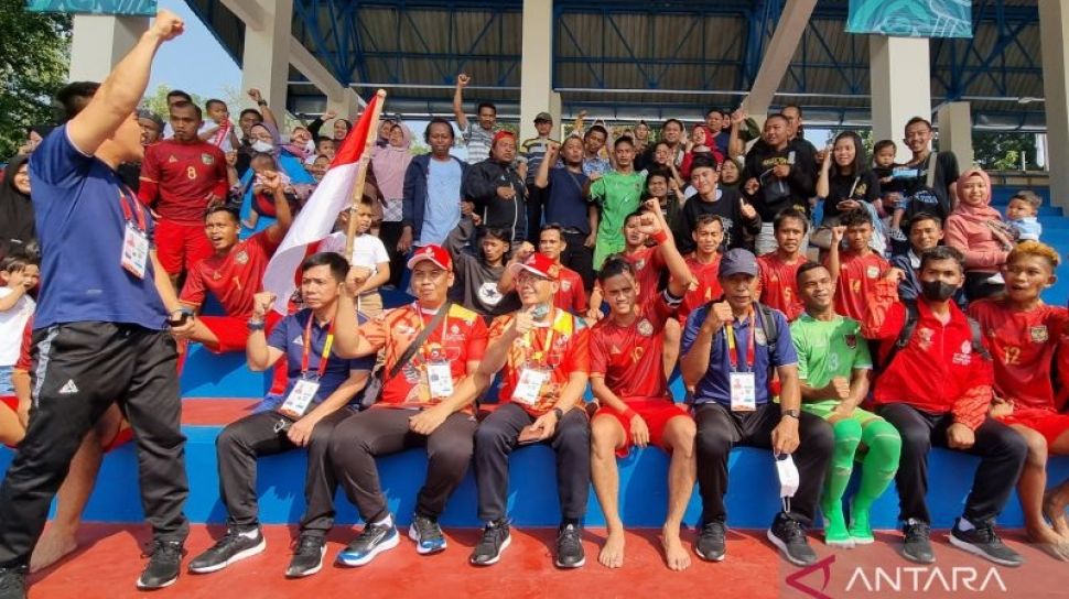 Tim Sepak Bola CP Indonesia Kalahkan Thailand 3-2